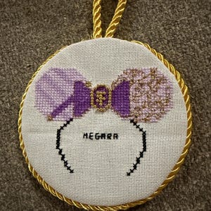 Greek Princess Ears Cross stitch pattern pdf, ears, hercules ears, cross stitch, cross stitch pattern, pattern keeper, meg ears, hercules