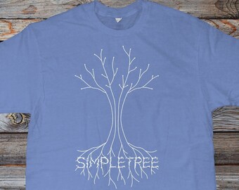 The SimpleTree Roots - Live Simple - Follow your Path - Grow - Men's Shirt - Women's Shirt - Tree Shirt - Adventure Shirt - Nature Shirt