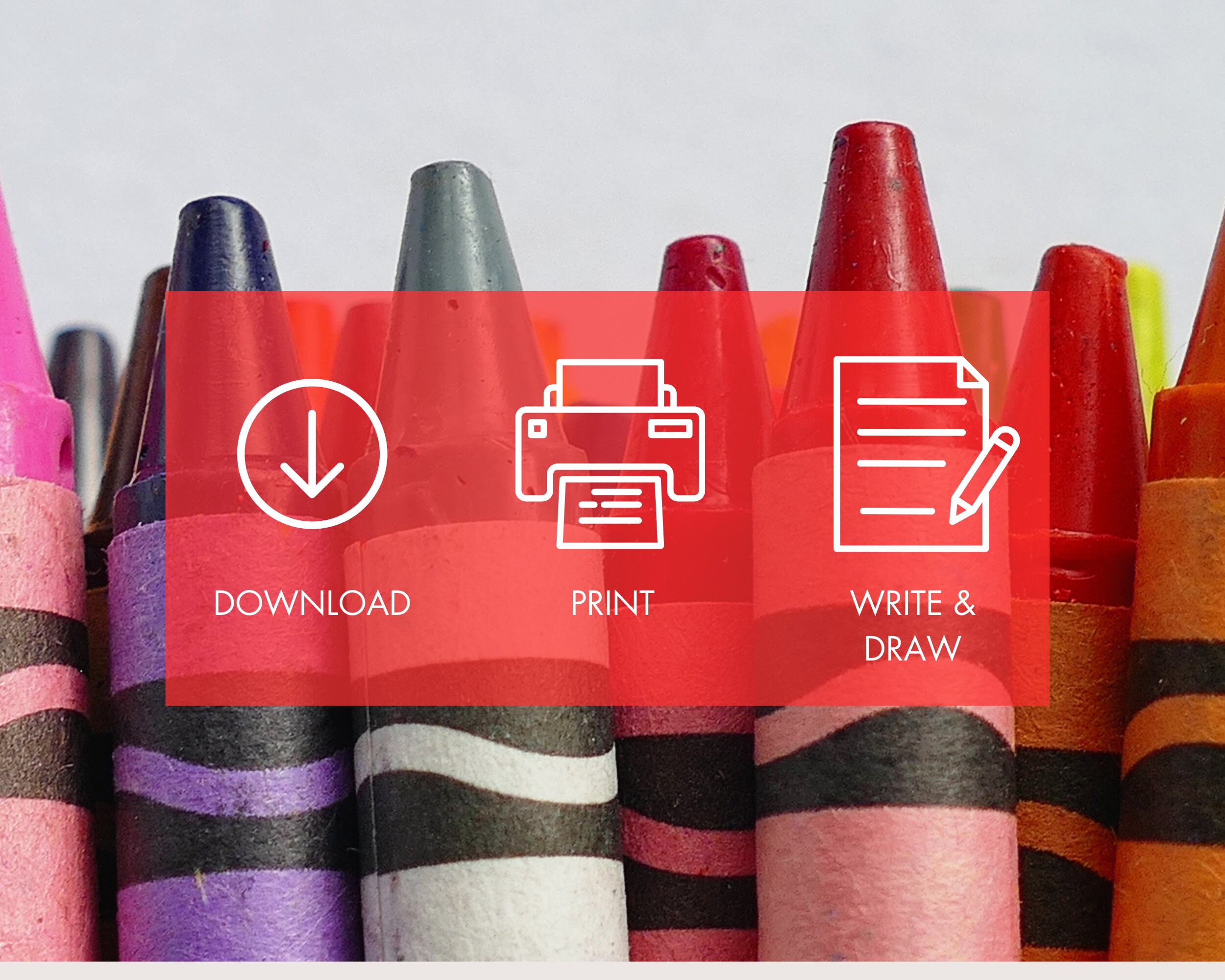 Printable Line Paper 1 Inch - Etsy