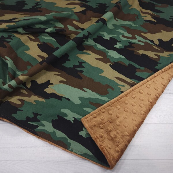 Camo Baby Blanket Etsy