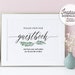 Greenery Please Sign Our Guest Book Guestbook Sign Printable - Etsy