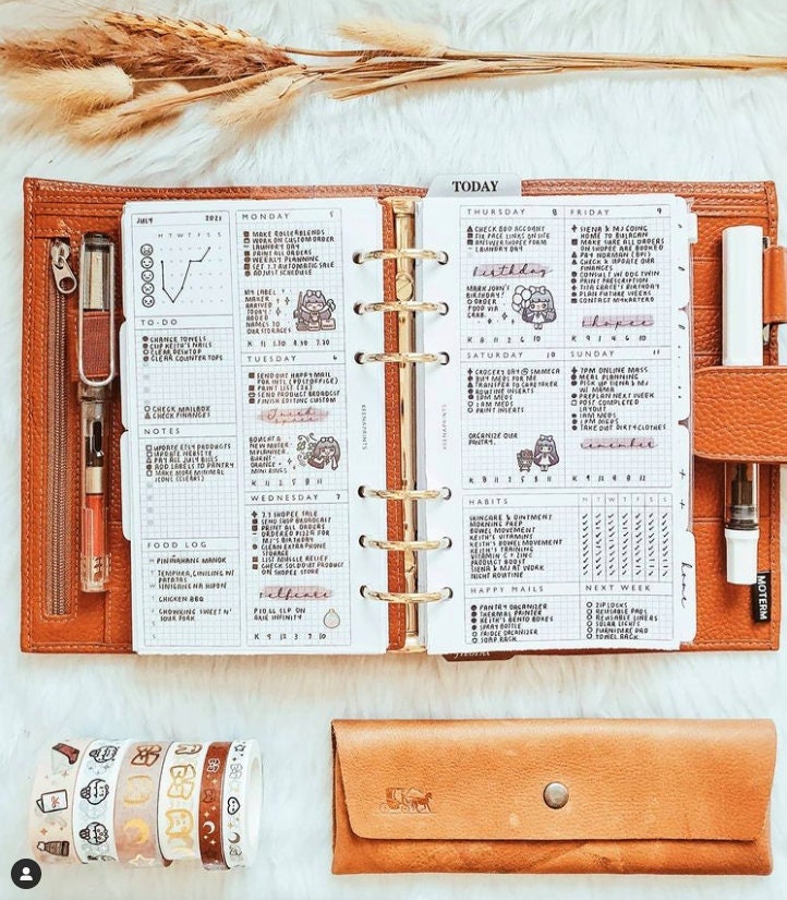 Weekly Planner Filofax , 12 Months, January To December - View #4