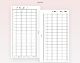 PP029 | Sleep Tracker for Personal Rings Printable Planner