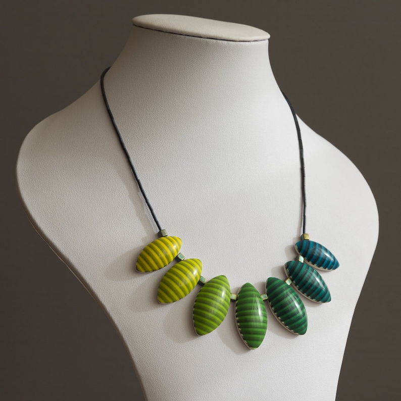 Turquoise necklace statement Lime green necklace Turquoise green necklace Fashion chunky turquoise necklace UK Green statement necklace