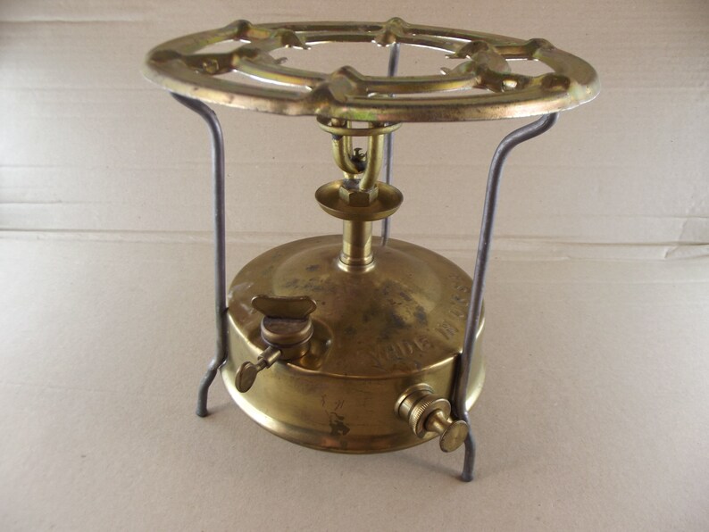 Vintage Soviet primus.Camping stove.Outdoor outdoor brass Etsy