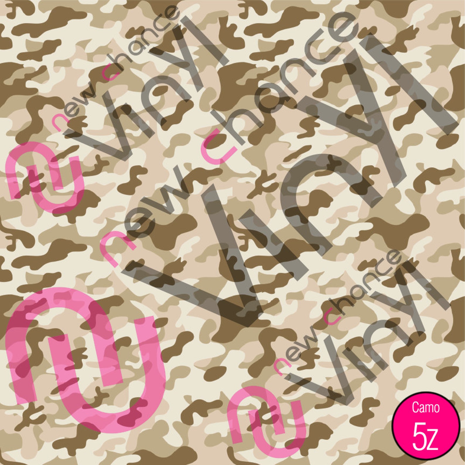 Camo z 12 x 12 Permanent Vinyl HTV Glitter HTV Etsy