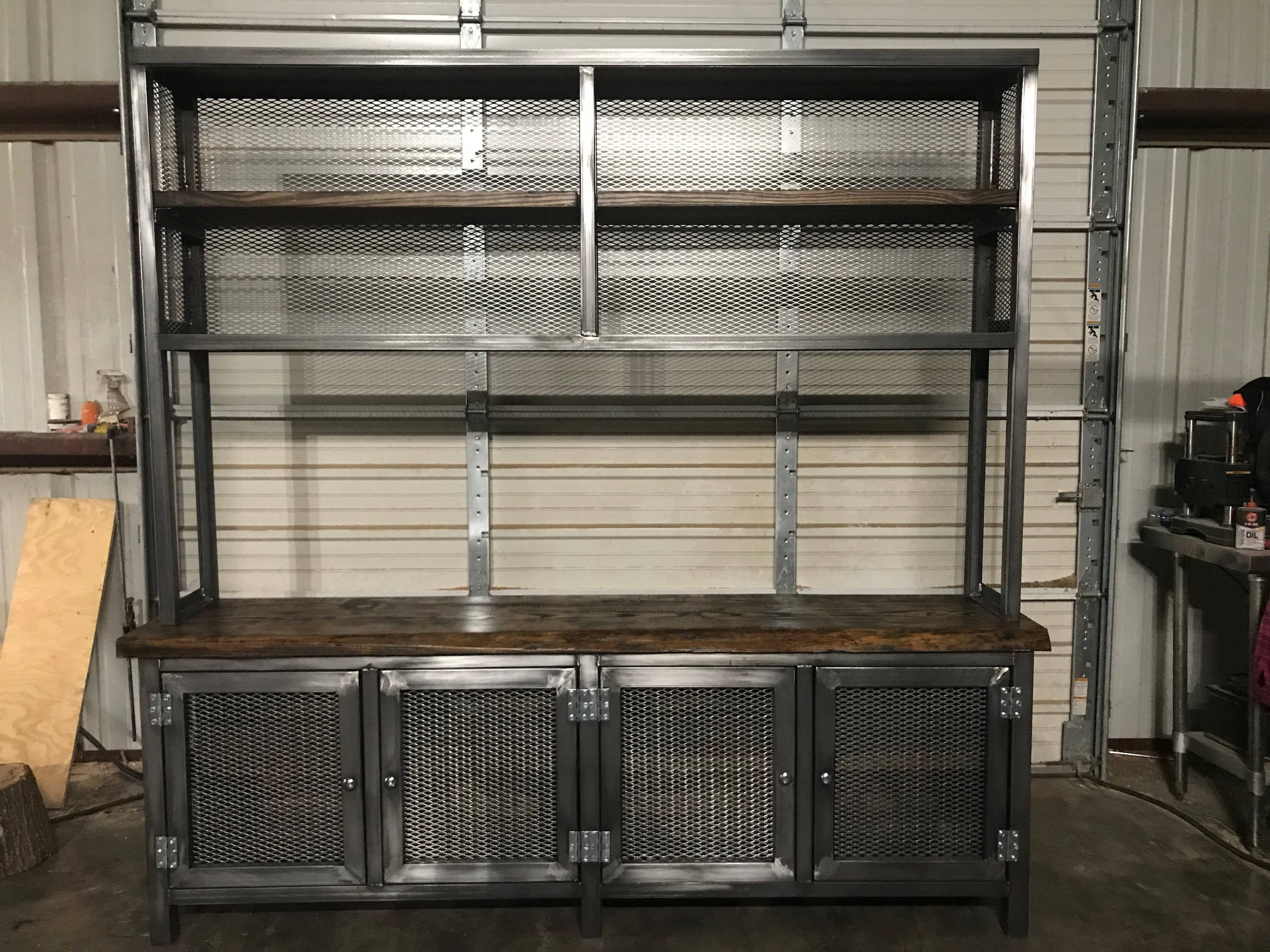 Industrial Steel credenza (Free shipping)