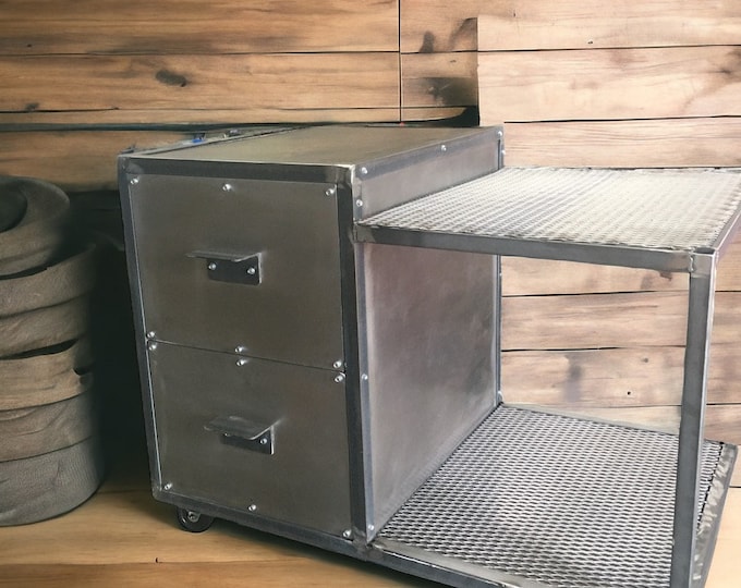 Industrial steel file cabinet (Free Shipping)
