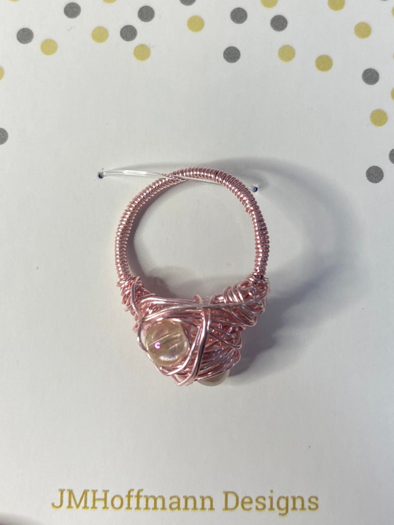 Delicate Rose Gold Ring image 1