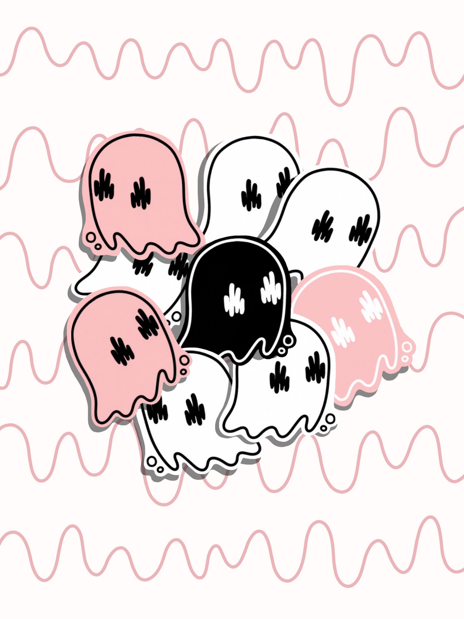 Fantom Sticker Phantom Stickies || Sticker Pack - Etsy