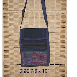 CARTERAS TEJIDAS A MANO Con Tejido Maya, Tamaño Grande, Varios Compartimentos, Correa para el Hombro, Boho, Casual