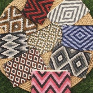 Hand Beaded Coin Purses, Stylish, Many Design Choices, Mayan Handmade