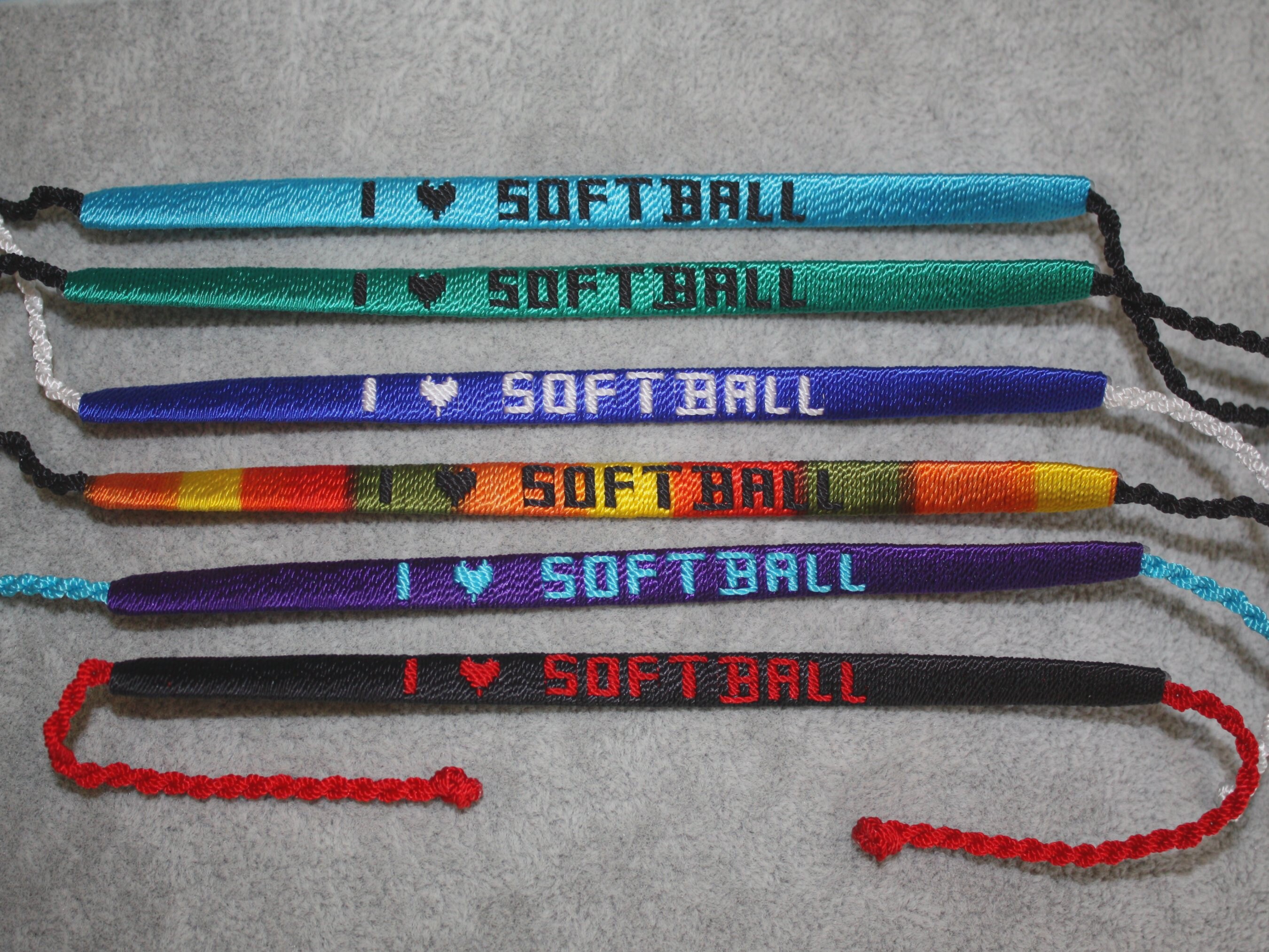 Softball friendship bracelet best sale