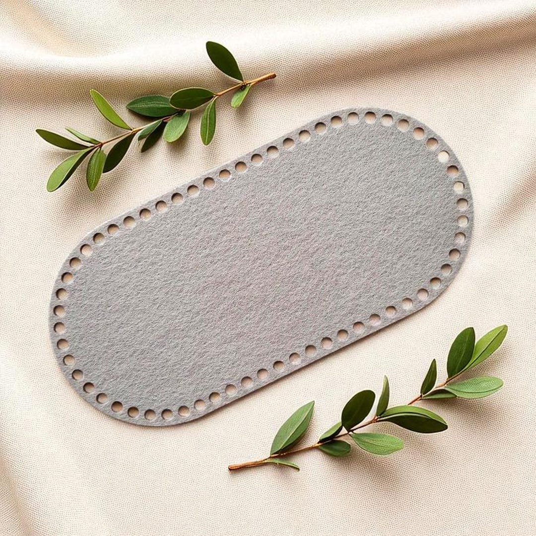 FILU Sottobicchieri In Feltro Rotondi 25 Cm - Set Da 4 Pezzi, 100% Poliestere, Lavabili, Colore Verde Abete - Tovagliette E Sottobicchieri