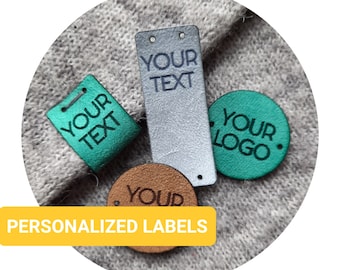 50x CUSTOM clothing TAGS, stocking name tags, kids name tag, backpack tag, product tags, product labels, daycare labels, quilt label, nobaa