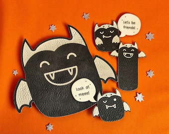 Cute Animal Faux Suede Tags for Handmade Items; Soft Sewing Labels for Kids' Clothes, Toys, Beanies, Blankets; tags for knitting projects