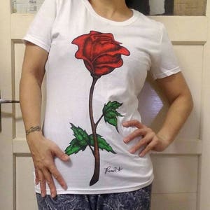 Rose Tee Shirt