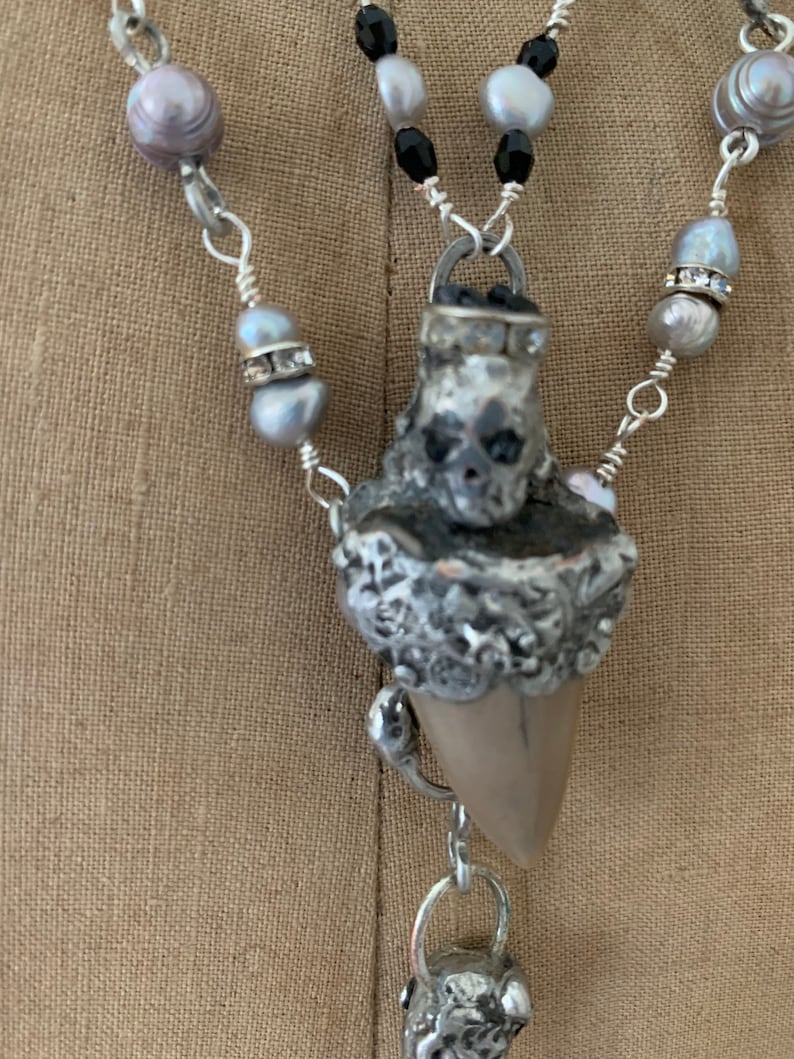 Pirate Queen Megalodon Pendant