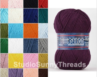 Natural Cotton Hypoallergenic yarn Premie Baby Color Choice DSH Organic Cotton EKO-TEX Cottonwood Cotton Wood yarn by Himalaya Fibra Natura