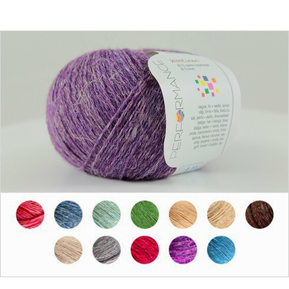 organic wool yarn for knitting