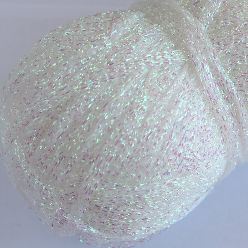 Metallic Yarn Lame Crochet Thread Ribbon Glitter Accessories Etsy Ireland