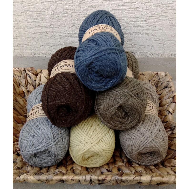 organic wool yarn for knitting