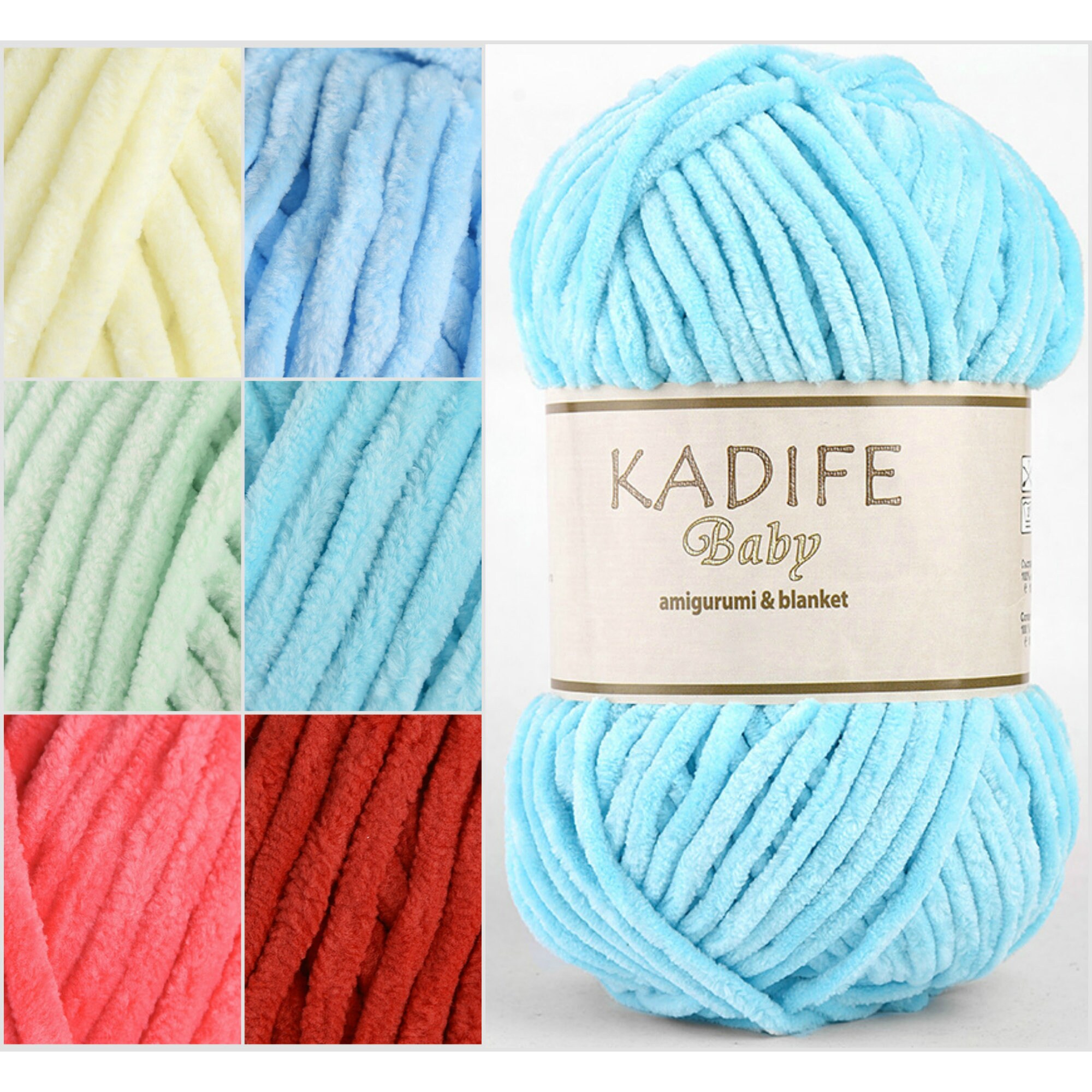 Plush yarn art baby soft puffy yarn fancy velour yarn for Etsy