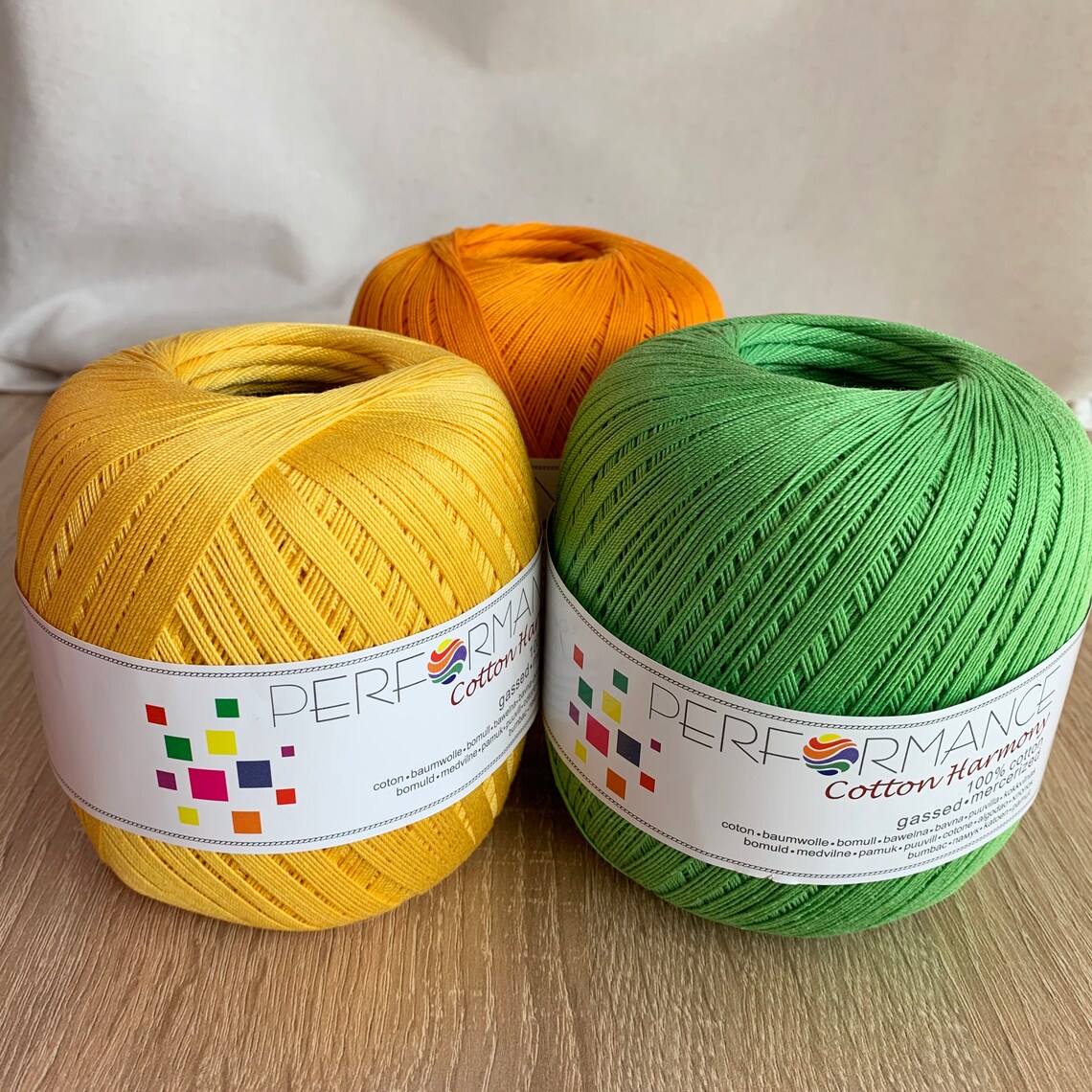 Cotton crochet thread size 20 amigurumi yarn 100 Egyptian Etsy