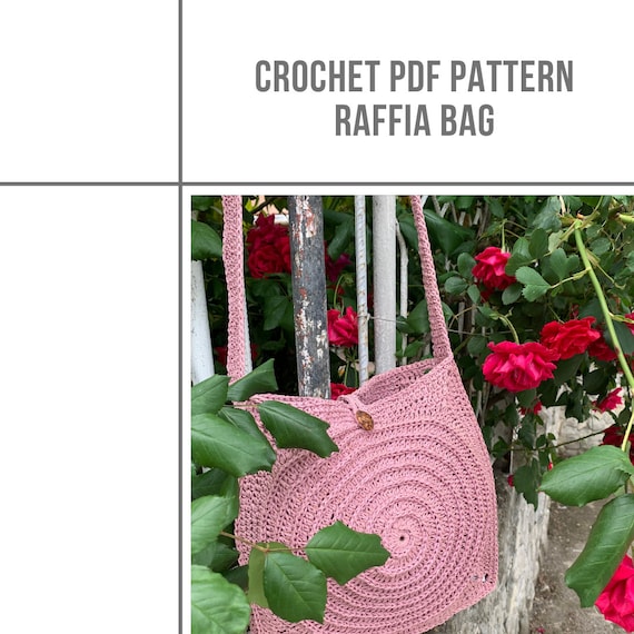 Raphia crochet top
