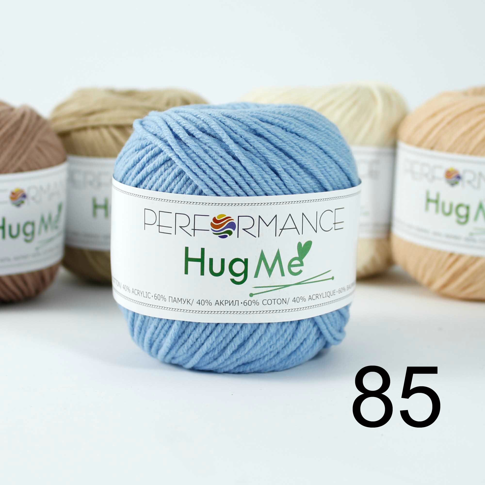 Cotton and Acrylic Yarn Cotton Blend Soft Knitting Yarn Etsy