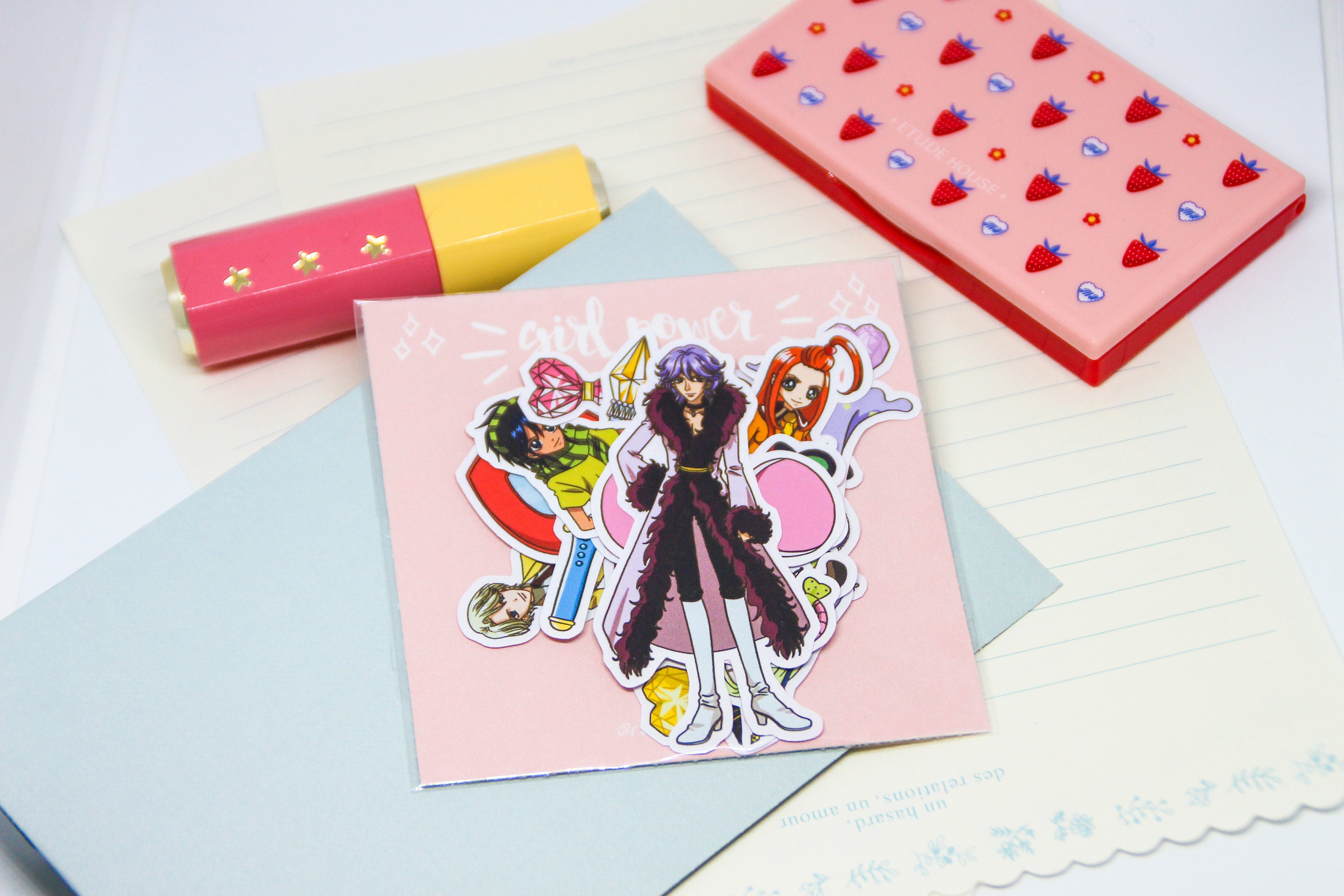 Sugar Rune Stickers Sugar Sugar Rune Magical Girls Planner Goods Stickers Postcards - Etsy