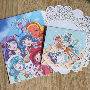 Cartoline estive delle ragazze magiche di Precure