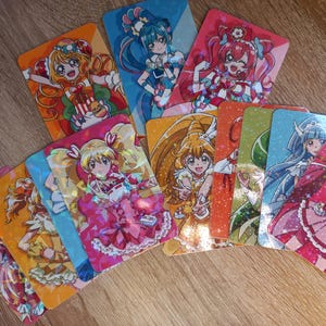 Precure Pretty Cure Cards - Etsy Precure Pretty Cure Cards - Etsy
