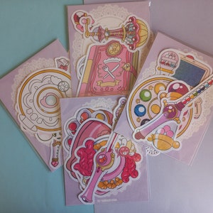 Magical witches items glitter planner stickers