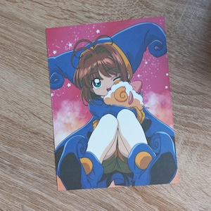 Postales hechas a mano de la chica mágica Sakura 3