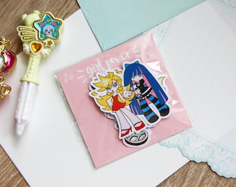Panty and Stocking girl planner stickers sets