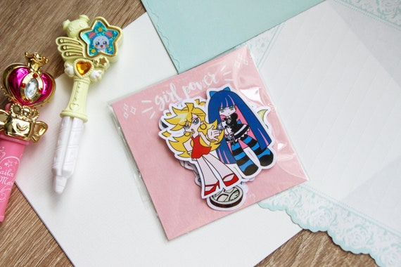 Panty and Stocking Girl Planner Stickers Set -  Canada