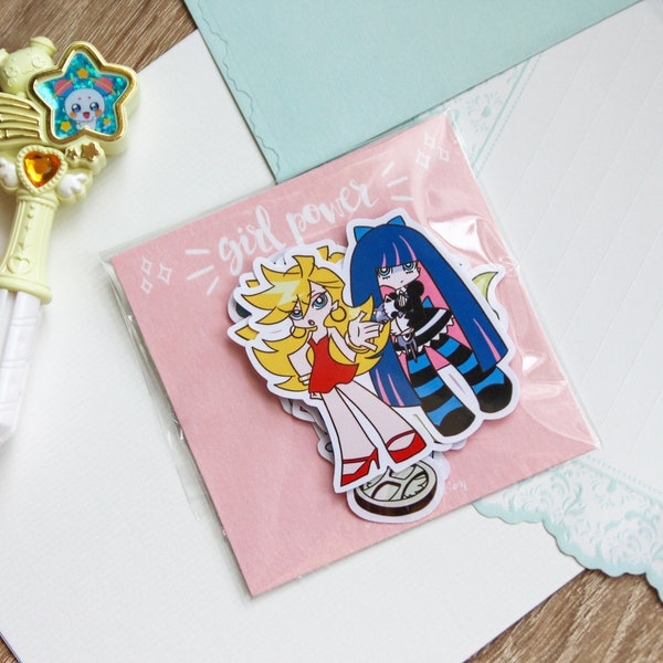 Panty and Stocking Mädchen Sticker Set