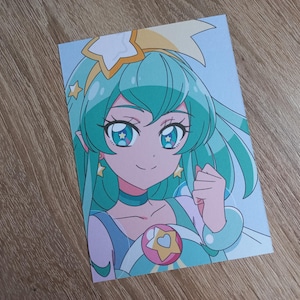 Anime pre cure ragazze magiche carine cartoline ritratto 2025