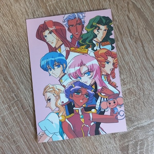 Revolutionary girl Utena postcards 2