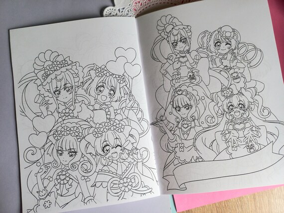 Delicious Party Pretty Cure Coloring Pages Printable for Free Download