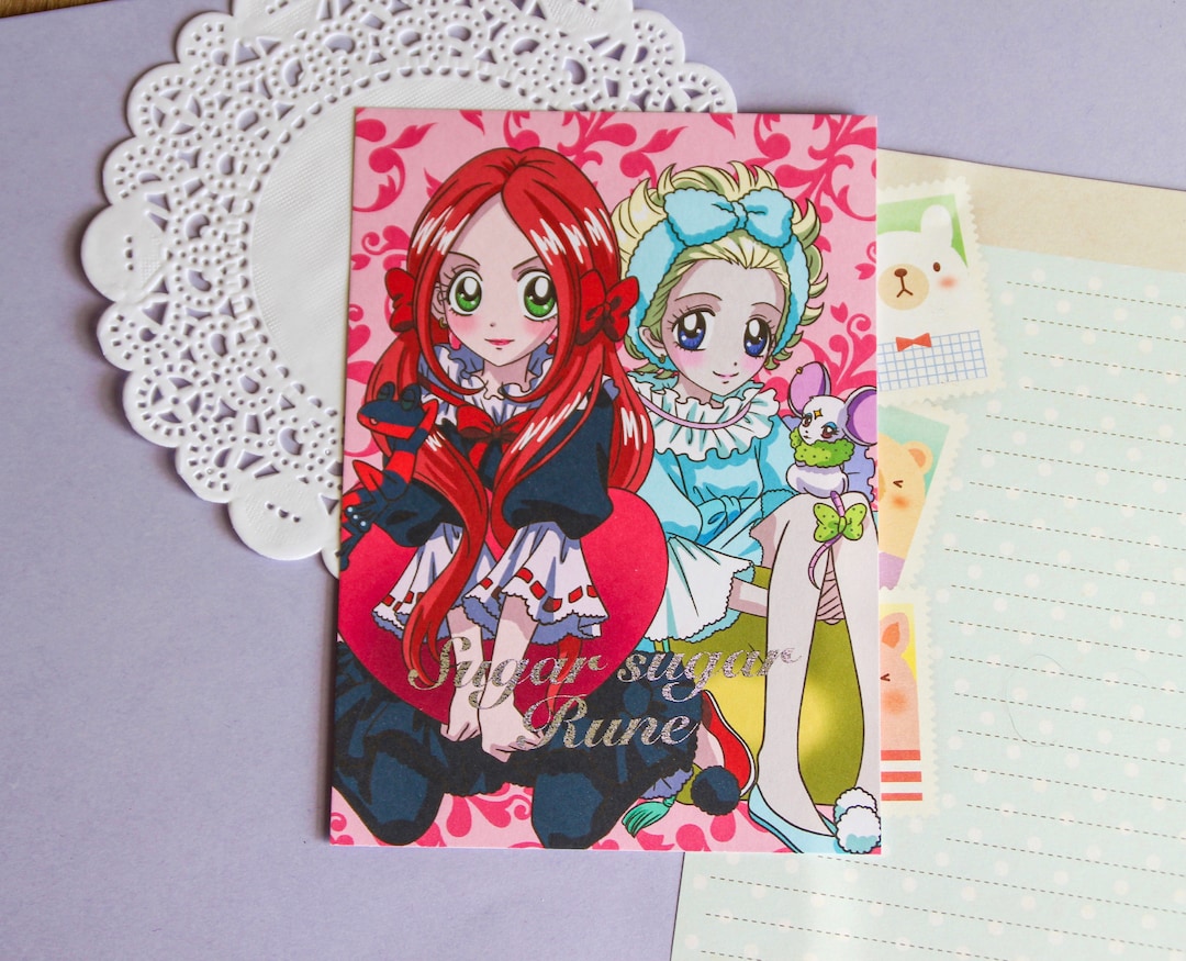 Sugar Rune Stickers Sugar Sugar Rune Magical Girls Postcards - Etsy