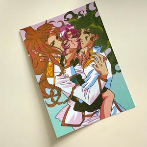 Revolutionary girl Utena postcards 4
