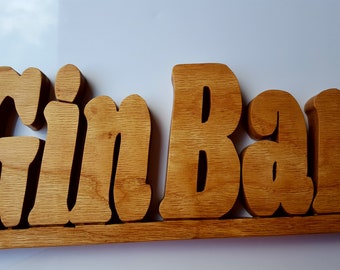 GIN BAR SIGN