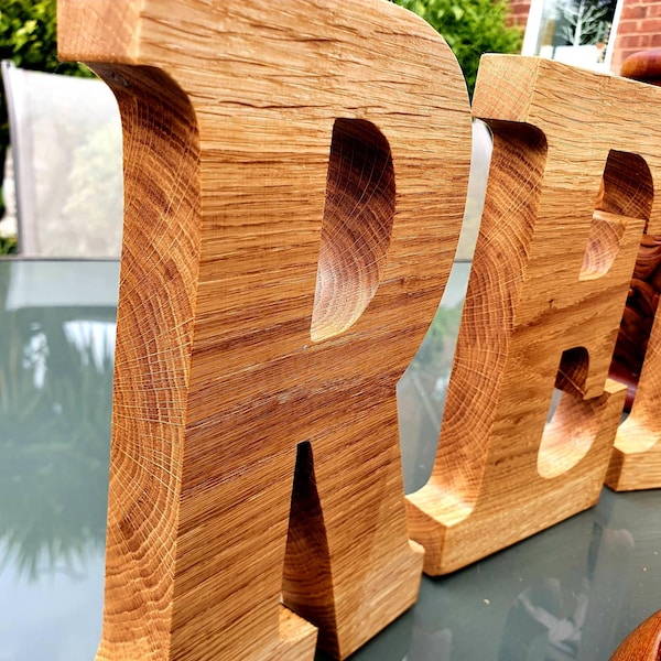 Large Wood Letters Etsy