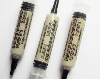 Diamond Polishing Compound, 4000-50000 Grit, USA Made