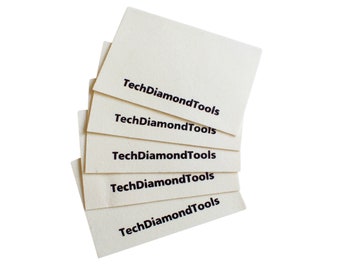 Wool Polishing Cloths (Set of 5) - for Diamond Pastes and Powders