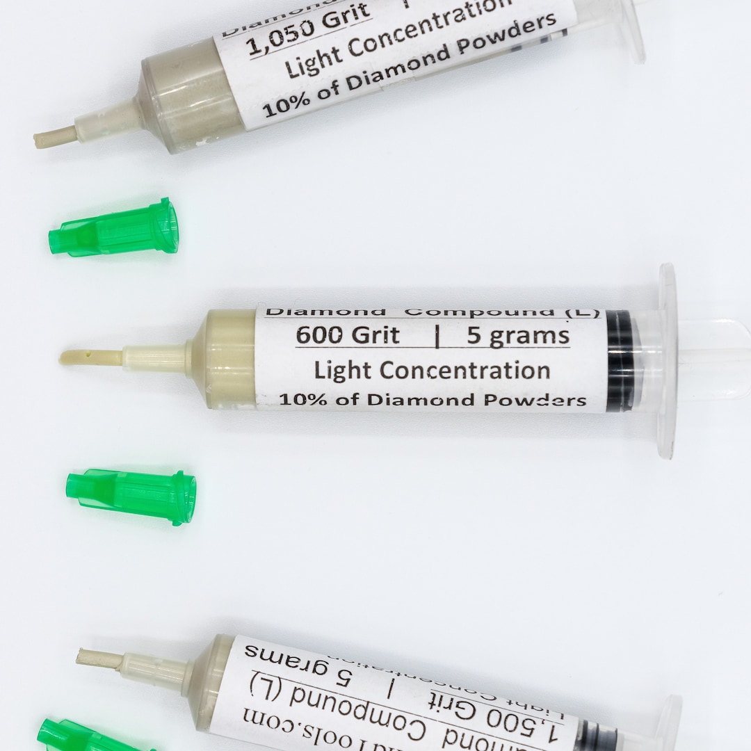 DIAMOND POLISHING COMPOUND, 3 Units, 10 of Diamond Powder, Grit 600