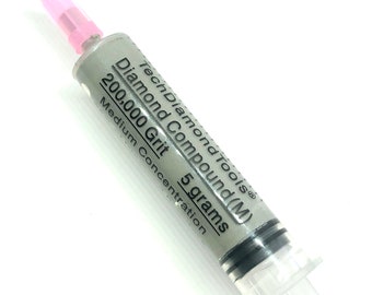 Diamond Polishing Paste, Mirror Shine Compound for Gemstones, Metal, Glass