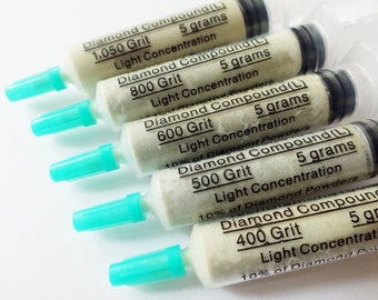 USA Diamond Polishing Compound, Lapping Paste, Grit 400-1050